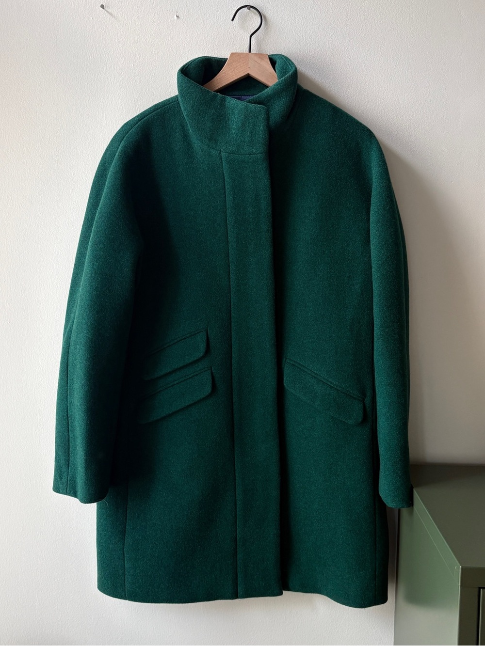 J. Crew Cocoon Wool Blend Coat